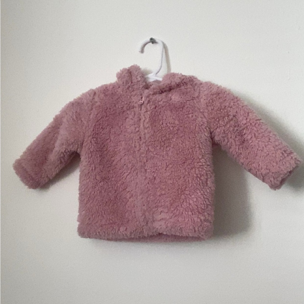 Cozy Pink Fleece Jacket for Kids